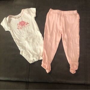 Bundles Brand Love My Mommy Onesie and Footed Pants